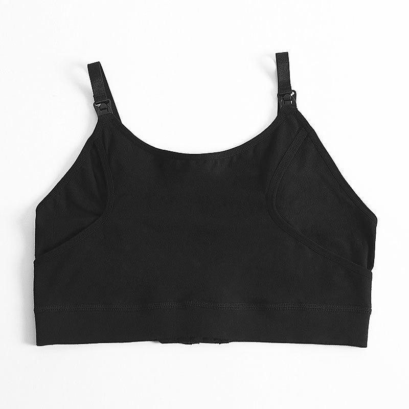 

Бюстгальтер для сцеживания без помощи рук, регулируемый бюстгальтер для удержания и кормления молокоотсосами, бюстгальтер для сцеживания и кормления в одном M-1pc чёрный