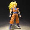 Figurine d'action 16cm Dragon Ball Super Saiyan 3 Goku SHF Anime Mobile PVC Poupée de Collection Figurine Kakarotto Son Goku Modèle Jouets