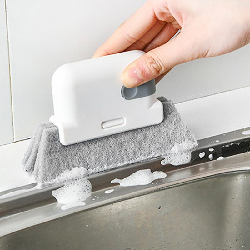Cleaning Window Brush Windowsill Groove Deadend Cabinet Crevice Brush Removable Household Multifunctional Cleaning Tools
