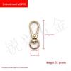 Zinc Alloy Metal Dog Leash Buckle and Luggage Strap Hook