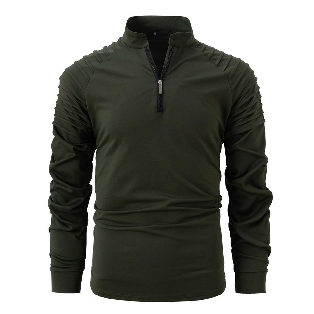 Men's Long Sleeve Graphic And Embroidered Fashion T-Shirt Spring And Autumn Long Sleeve Pullover Sweatshirt