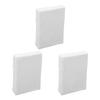 3Pcs Compression Curve Gauze Block 4.5in X 4.1Yd Good Absorption Sterile White Compressed Gauze for