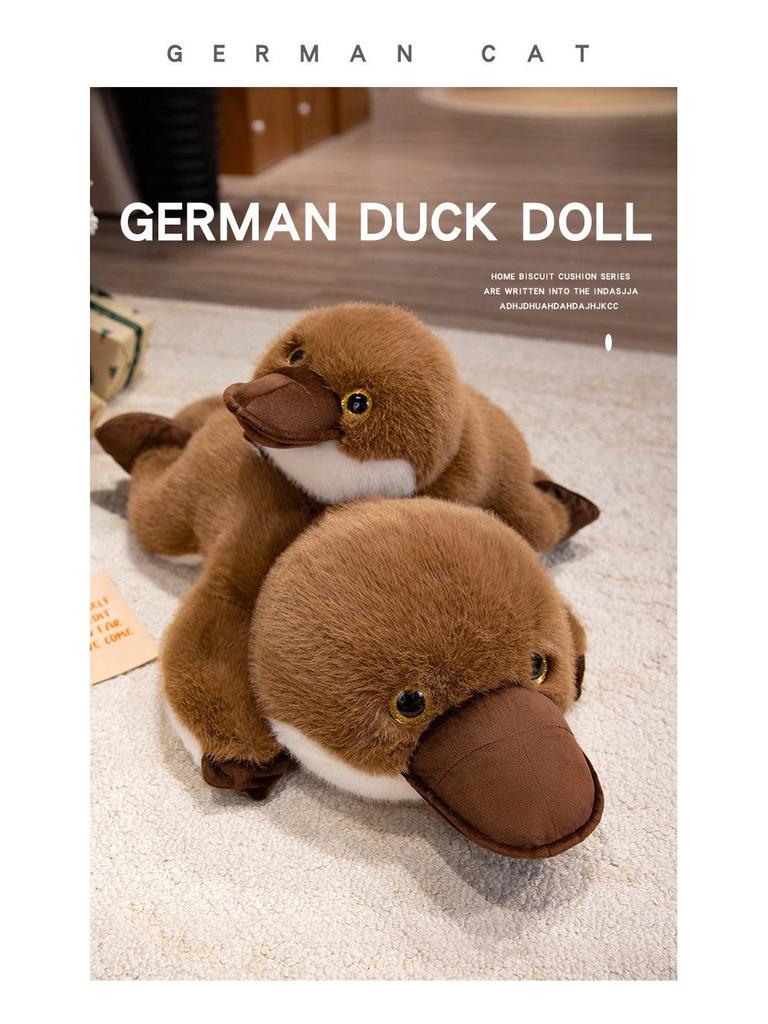 Cross-Border Platypus Plush Toy - Soft Pillow & Backrest for Kids