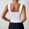 Summer New Women's Camisole Sexy Slim Hot Girl Wide Shoulder Strap Sleeveless Top