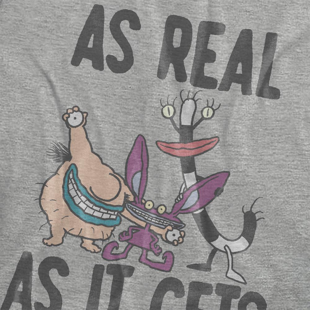 Aaahh!!! Real Monsters Womens/Ladies As Real As It Gets T-Shirt