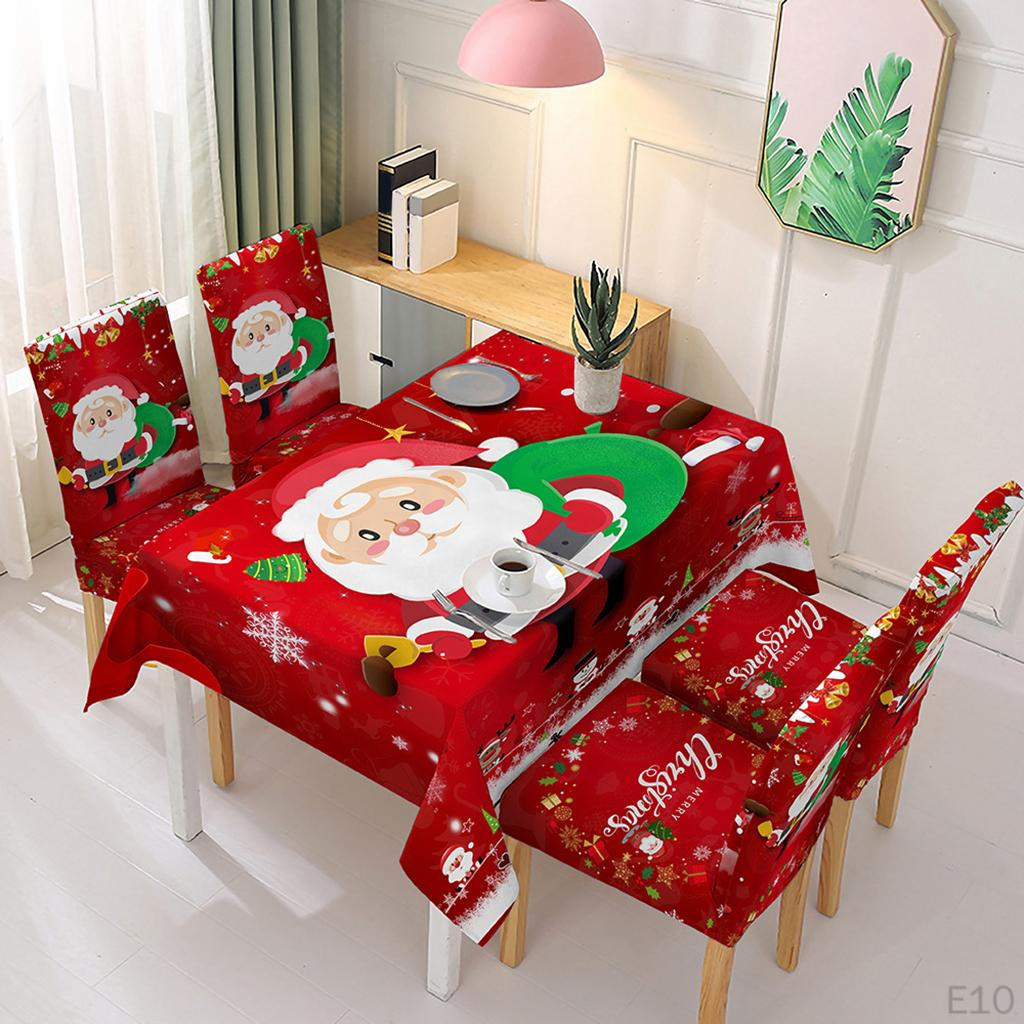 Cloth Decoration Decorative Waterproof Polyester Fiber Christmas for Anniversary Home Dinner Room