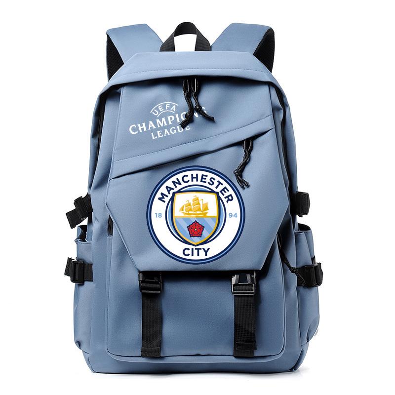 Fotbalový batoh Ligy mistrů: Real Madrid, Barcelona, PSG, Manchester City, Manchester United