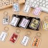 Cultural Creative Double-Sided Motivational Keychain: Kindergarten Rewards, Graduation Gifts, Backpack Pendants