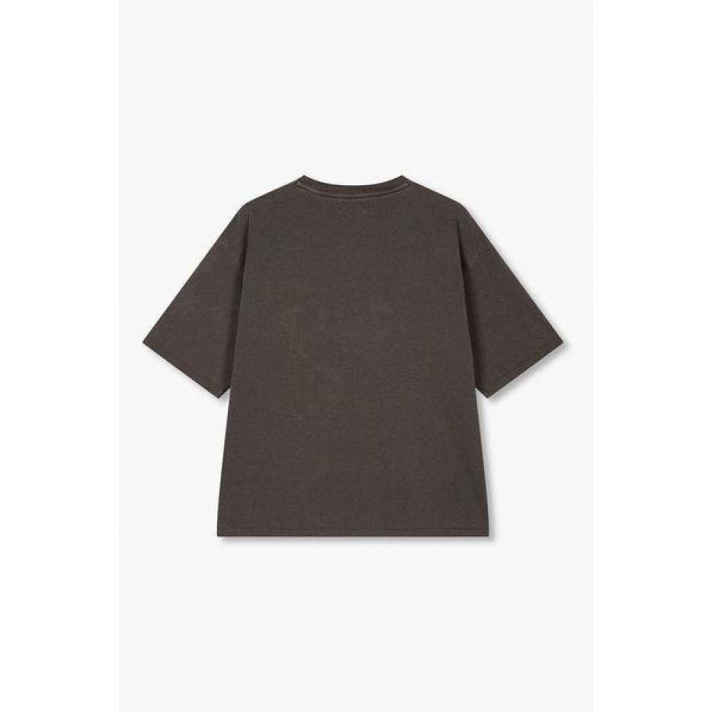STUDIO TOMBOY GarmenT Dye Flower MoTif T shirT 9176322973cT