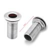 Stainless Steel 316 Drain Threaded Fitting Straight Design Bilge Pump Drain  Yacht Use
