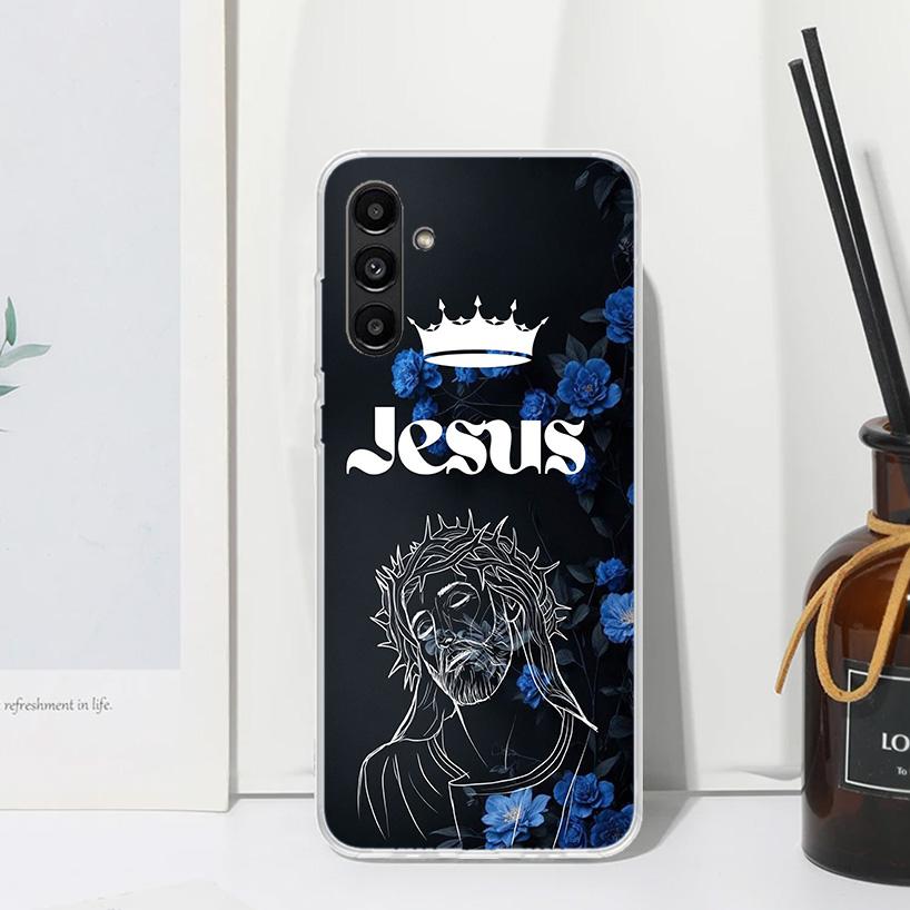Jesus Bible Phone Case For Samsung Galaxy A17 A37 A57 A16 A26 A36 A56 A15 A25 A35 A55 A14 A24 A34 A54 A13 A23 A33 A53 A07 Galaxy
