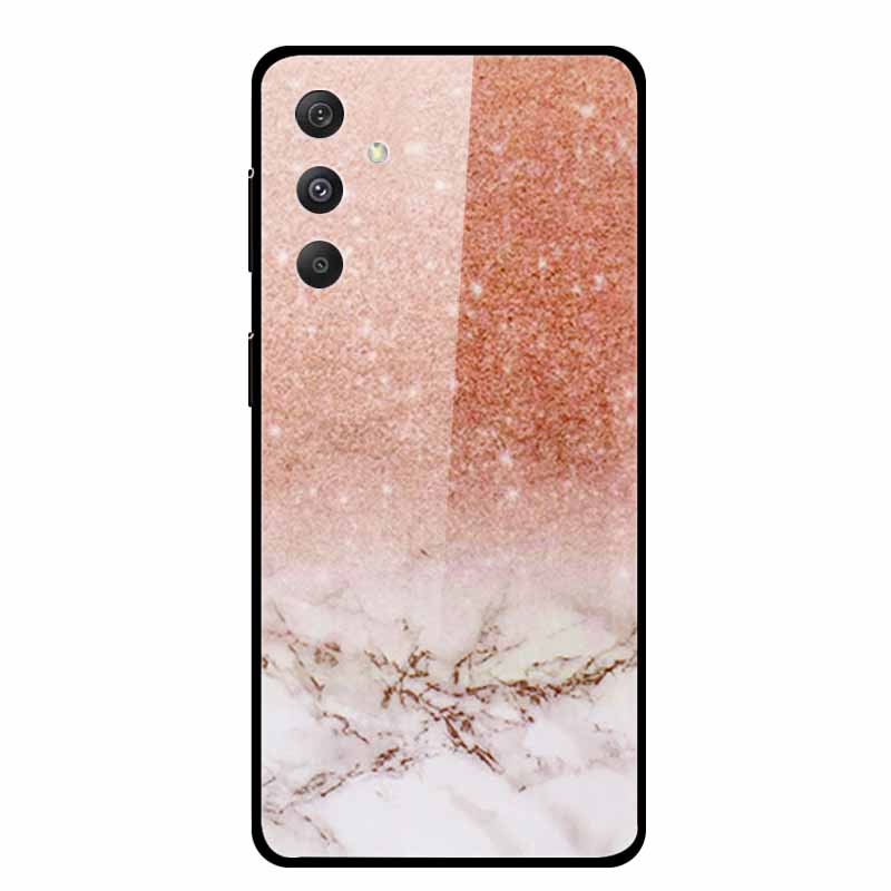 For Samsung Galaxy M54 M34 M14 Case Luxury Tempered Glass Back Cover Hard Case Samsung Galaxy M 54 Capa Fundas Coque Colorful
