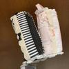 Cute Lace Pencil Case Water Resistant Large Capacity Pen Pouch for Students School Office Desktop Stationery Storage