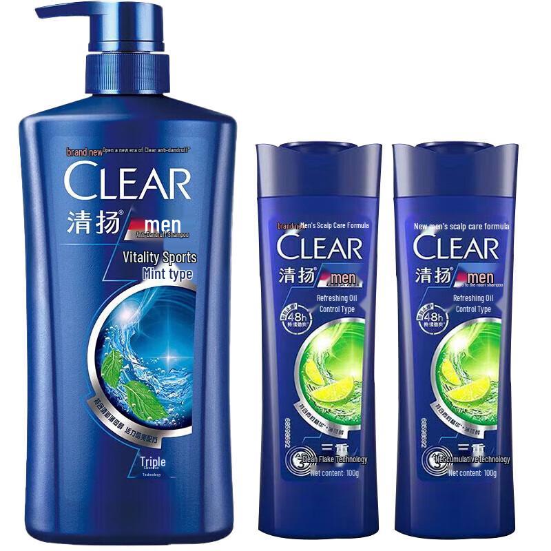 

Clear Men Anti-Dandruff Sport Mint Shampoo