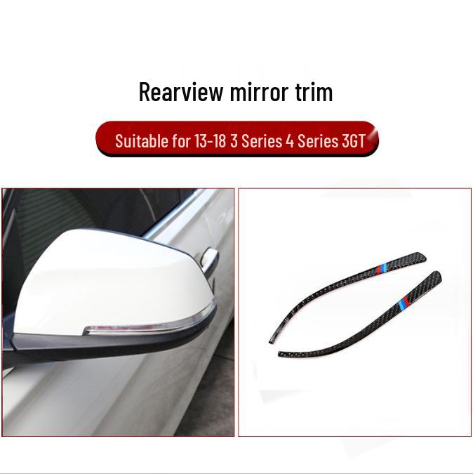 BMW řady 3 & 4 F30, 316i, 320li GT Karbonový interiérový kryt konzoly