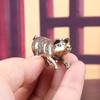 Solid Brass Piglet Zodiac Tea Pet Ornament