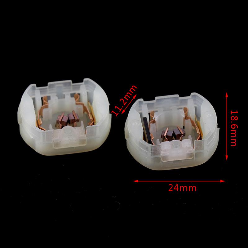 Fc280 Ptc Plastic Rear Bearing Cover Part For Car Door Lock Rearview Mirror Motor Carbon Brush Holder Back Cover Accessories