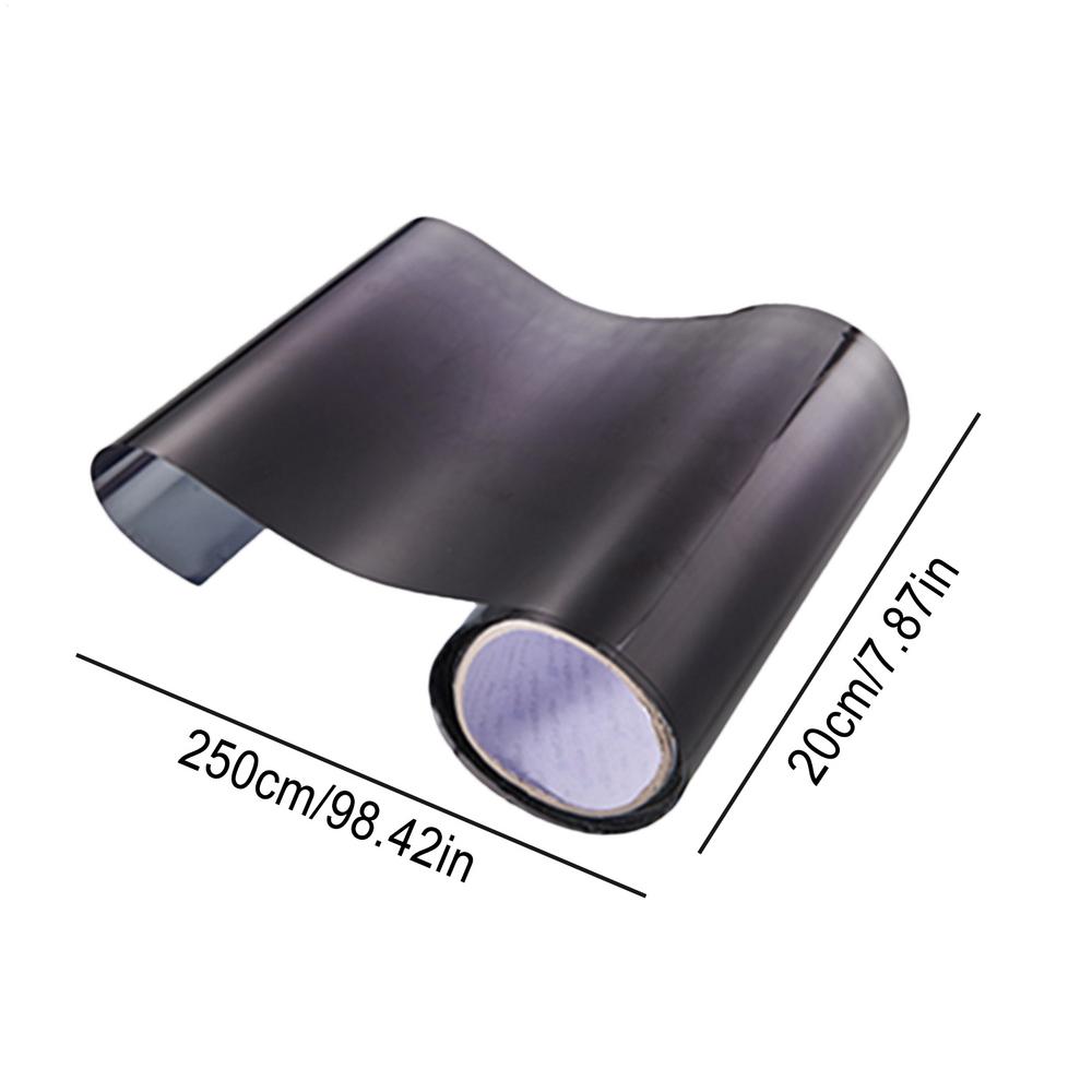 Car Windshield Film Front Windshield Strip UV Blocker Scratch Resistant Self Adhesive Multifunctional Car Windshield Sticker