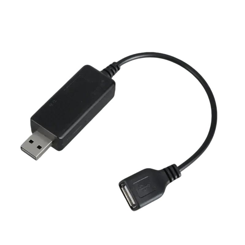 

Multi Voltages USB External Power Cable Boosters Cable USB Plug to 5.2V 7.4V 9.2V for Fingerprint Lock Safe Emergency 1