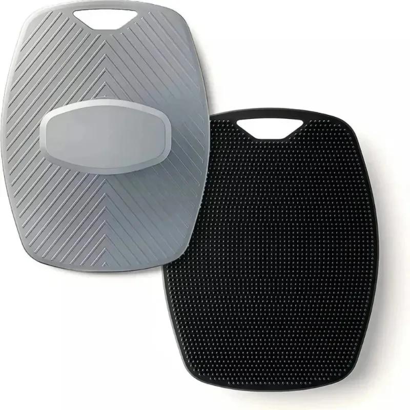 Soft Silicone Exfoliating Brush Cleanser Manual Body Scrub Spa Scrubber Shower Gentle Massage Bath Brush for Men Bath Bomb