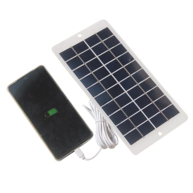 4.5W Solar Panel for Security Camera Outdoor, 5V USB C Solar Panel Charger for Rechargeable Battery Powered Camera