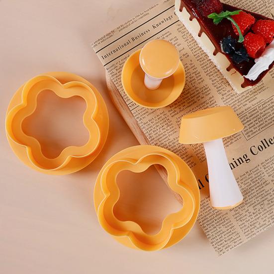 Tart Shell Mold Plastic Pastry Dough Stamper Kit Pie Crust Mold DIY Cake Tart Pan Mold for Egg Tart Shells Cheesecake Pastry Cupcake Muffin