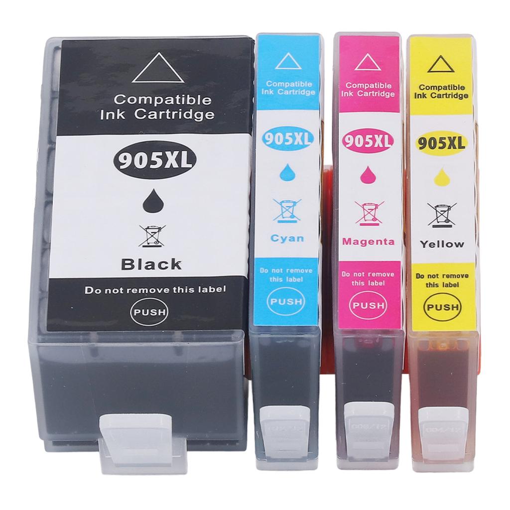 Ink Cartridge Smooth Output PP BK C M Y Printer Ink Cartridge Replacement for Officejet Pro 6960 6970
