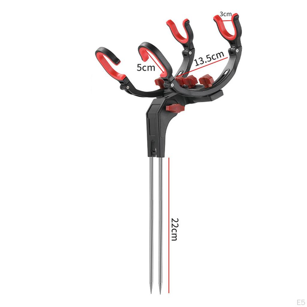 Holder for Bank Supplies Adjustable Rod Stand Men