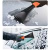 3Pcs Car Snow Removal Kit with Telescopic Foam Grip Multi-Function Wiper Ice Shovel Adjustable Length