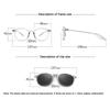 2 In 1 Magnetic Polarized Sunglasses Soft Transparent Color Frame Clear Lens Sun Glasses Classic Vintage Sunshades