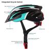 Fahrradhelm für Erwachsene mit LED-Rücklicht. Leichter und belüfteter Mountainbike-Helm mit abnehmbarem Visier