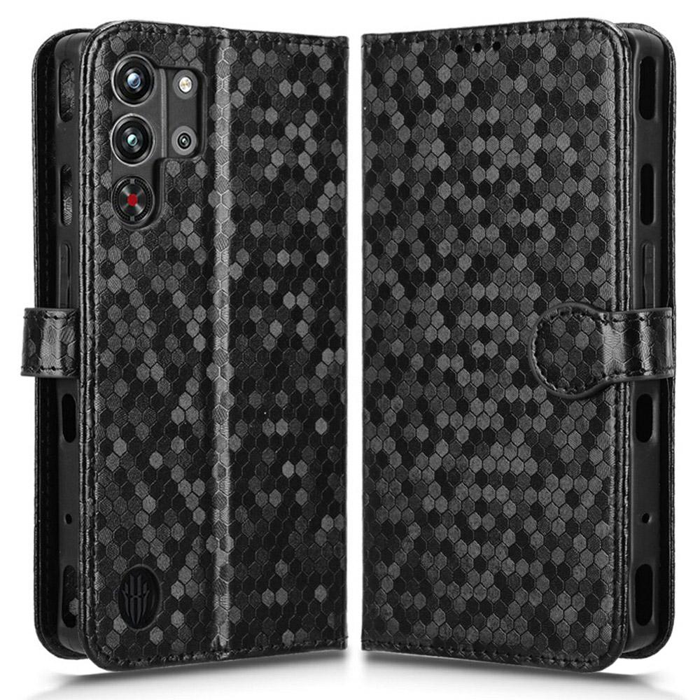 

Для ZTE nubia Red Magic 10 Pro+ 5G/10 Pro 5G Чехол-кошелек с точечным узором из искусственной кожи A