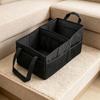 Foldable Car Organizer with Side Pockets Wear-Resistant for Travelers, Commuters