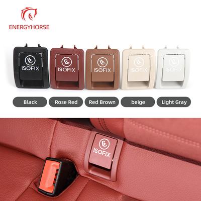 For Mercedes W205 Car ISOFIX Switch Trim Cover Auto Rear Child Safe Seat Bench Switch Car Accessories For Benz C-Class