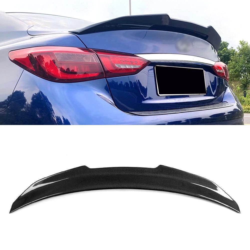Infiniti Q50/Q50S PSM Model Carbon Fiber Rear Spoiler Air Deflector
