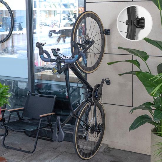 Bike Rack Stand with Expansion Deformed Storage Load-bearing Not Easily Screws Strong Vertical Bike Mount