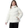 Li Ning Fitness Series Casual Sports Breathable Hooded Warm Down Jacket Women Jackets White AYMU518-1