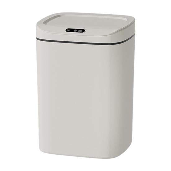 Smart Trash Bin with Sensor 12/14/16L Automatic Open Lid Garbage Storage Box Garbage Bin Odor Isolation Trash Can for Kitchen Bathroom Bedroom