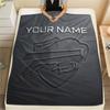 Custom Name,Buffalo Sabres Printed Flannel Blanket, soft throw for bedroom sofa, washable, Christmas present, great gift.