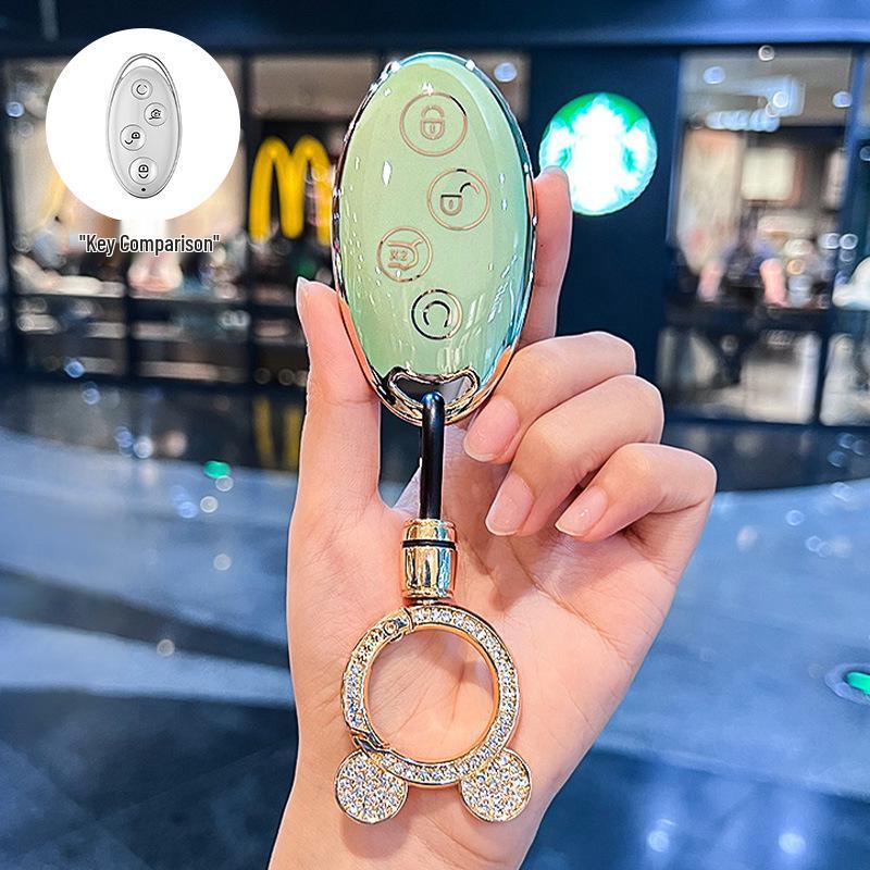 Compatible Key Case for BYD Models: Dolphin, Han, Qin Plus DMi, Song Pro, Yuan, Tang, Seagull EV, Destroyer 05, Seal 06