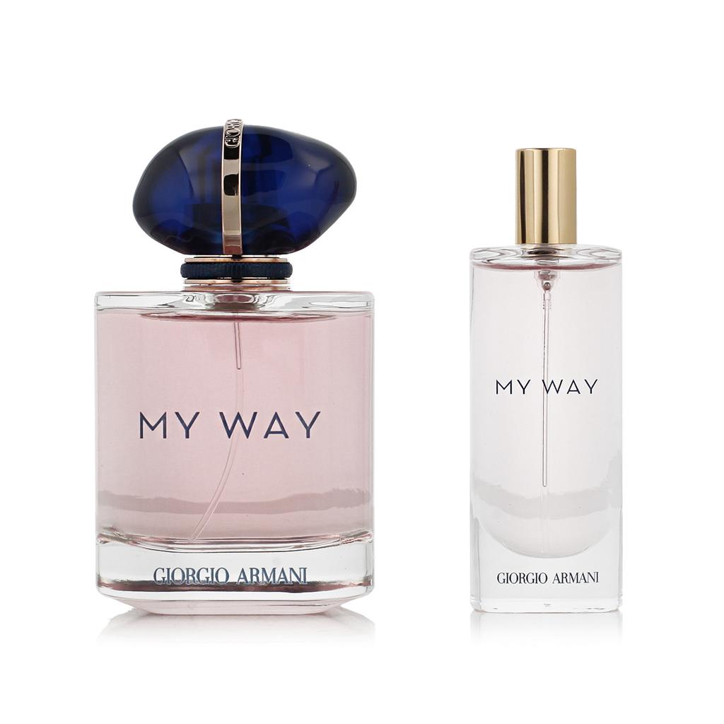 Zestaw Giorgio Armani: My Way, Woda Perfumowana, Dla Kobiet, 90 ml + My Way, Woda Perfumowana, Dla Kobiet, 15 ml
