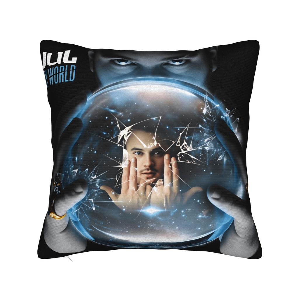 Pillow Cover Rapper Jul Retro Trendy Pillow Case For Couch Sofa Bedroom Pillowcases