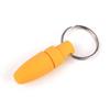New With Key Ring Clip Rubber Portable Cigar Puncher Accessories Blade Cigar Cutter Drill Hole Pocket knife for Cigar Gadgets