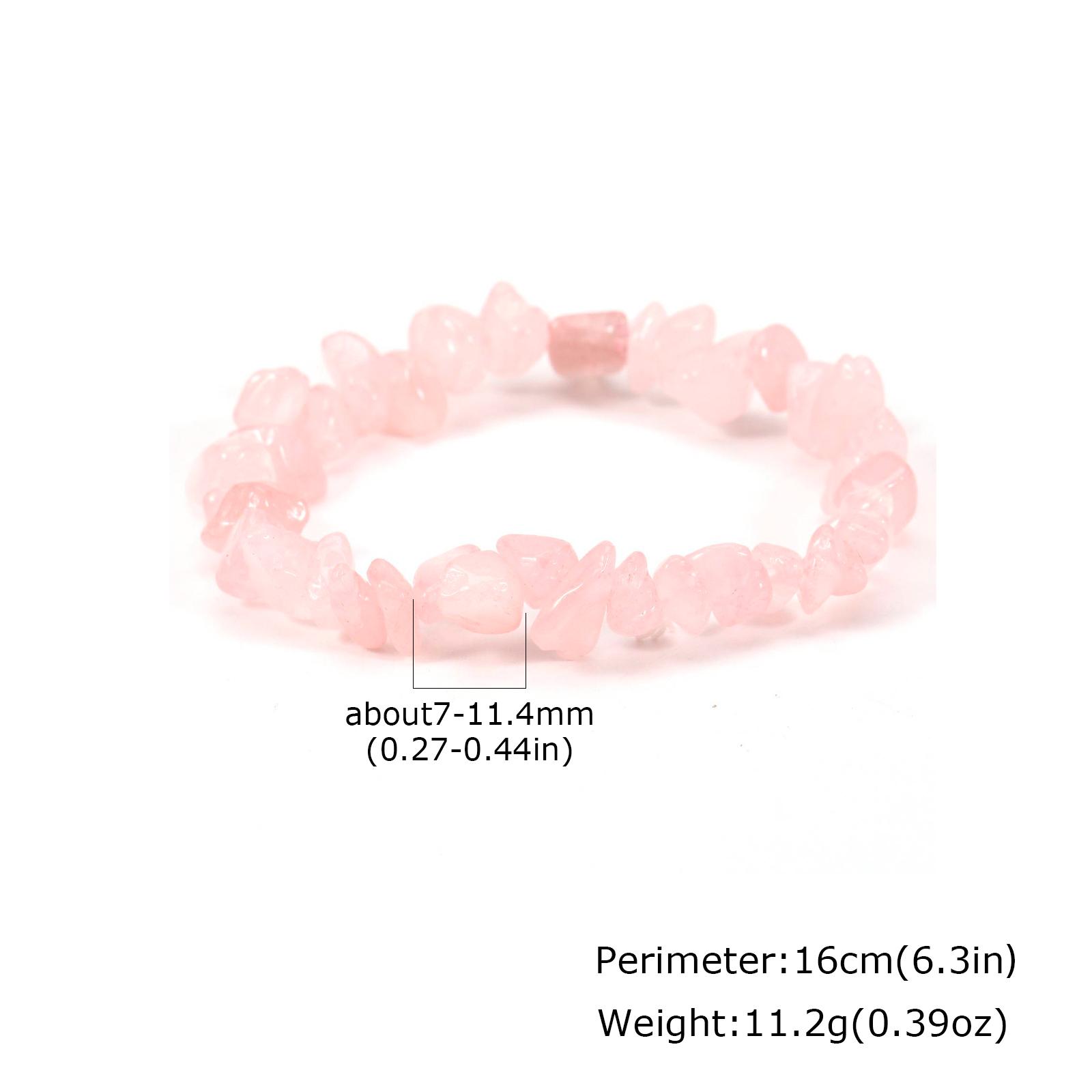 

Multi Color Irregular Natural Crystal Beads Bracelets for Women Handmade Elastic Rope Chain Bracelet Bohemia Summer Jewelry Gift