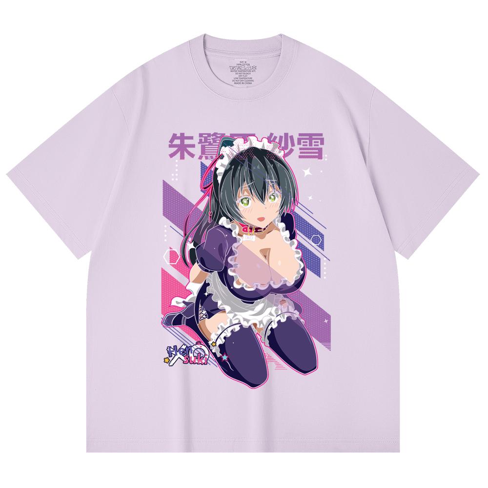 T-shirt Unisex Pesante 100% Cotone 230 g/m² Stampa Sayuki Hensuki V1
