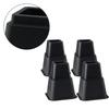 6Inch Sturdy Plastic Bed Lifters With Stable Base Portable Furniture Risers Set of 8 for Sofa Table Desk Storage