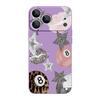 Leopard Print Stars Billiards Case For iPhone 17 Pro Max Magnetic For Magsafe Silicone Cover For iPhone 16 Pro Max Funda iPhone 15 14 13 12 11 16E