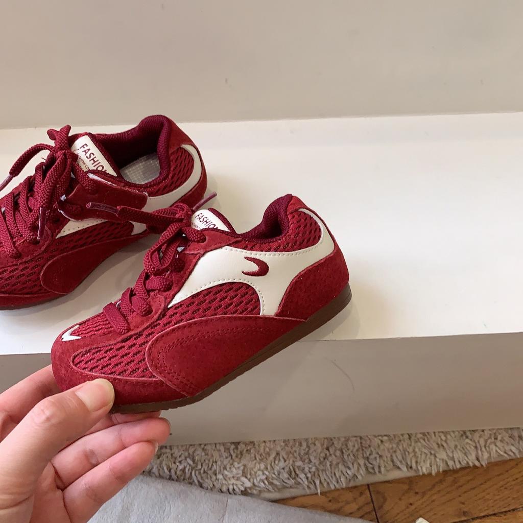 Korean version of children's sports shoes Spring and Autumn girls' moral training shoes Lightweight and breathable boys' casual shoes Soft sol