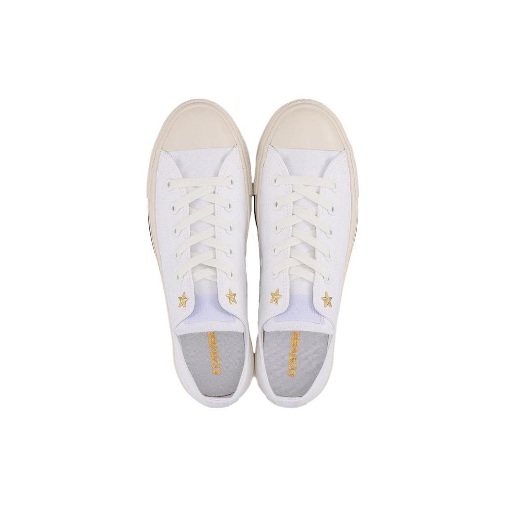 Converse All Star GS-Studs OX Slip-Resistant Durable Low-Top Canvas Shoes Unisex Sneakers White 31306951