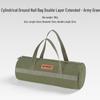 Camping Ground Nail & Tool Storage Bag - Portable Cylinder Organizer for Outdoor Accessories